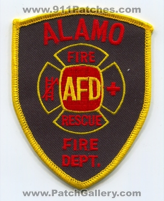 Alamo Fire Rescue Department Patch (Michigan)
Scan By: PatchGallery.com
Keywords: dept. afd