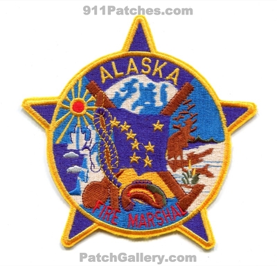 Alaska State Fire Marshal Patch (Alaska)
Scan By: PatchGallery.com
Keywords: department dept.