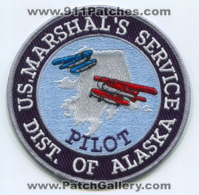 United States Marshals Service USMS District of Alaska Pilot Patch (Alaska)
Scan By: PatchGallery.com
Keywords: u.s.m.s. dist.