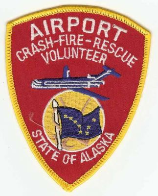 Alaska Airport Crash Fire Rescue Volunteer
Thanks to PaulsFirePatches.com for this scan.
Keywords: cfr arff aircraft
