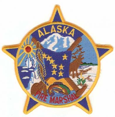 Alaska State Fire Marshal
Thanks to PaulsFirePatches.com for this scan.
