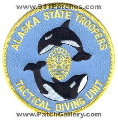 Alaska State Troopers Tactical Diving Unit (Alaska)
Scan By: PatchGallery.com
