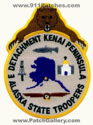 Alaska State Troopers Detachment Kenai Peninsula (Alaska)
Thanks to apdsgt for this scan.
