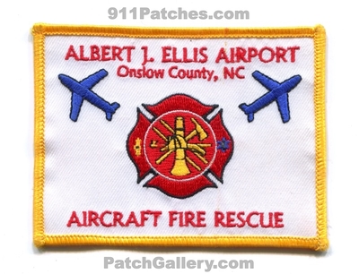 Albert J. Ellis Airport Fire Department ARFF CFR Patch (North Carolina)
Scan By: PatchGallery.com
Keywords: dept. aircraft rescue firefighter firefighting crash onslow county co. nc