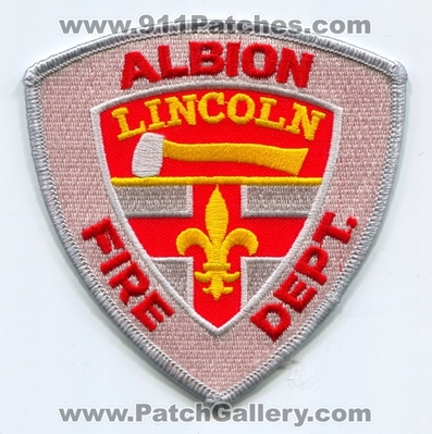 Albion Fire Department Patch (Rhode Island)
Scan By: PatchGallery.com
Keywords: dept. lincoln