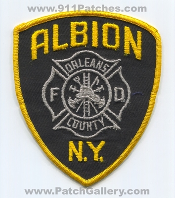 Albion Fire Department Orleans County Patch (New York)
Scan By: PatchGallery.com
Keywords: dept. co.