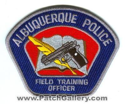 Albuquerque Police Field Training Officer (New Mexico)
Scan By: PatchGallery.com
Keywords: fto