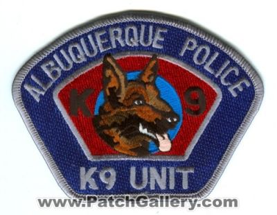 Albuquerque Police K-9 Unit (New Mexico)
Scan By: PatchGallery.com
Keywords: k9