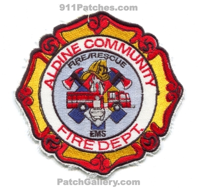 Aldine Community Fire Rescue Department Patch (Texas)
Scan By: PatchGallery.com
Keywords: dept. ems