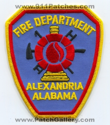 Alexandria Fire Department Patch (Alabama)
Scan By: PatchGallery.com
Keywords: dept.