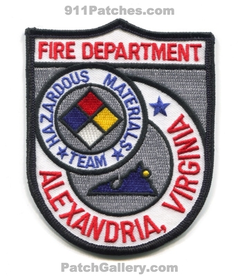 Alexandria Fire Department Hazardous Materials Team HazMat Patch (Virginia)
Scan By: PatchGallery.com
Keywords: dept. haz-mat
