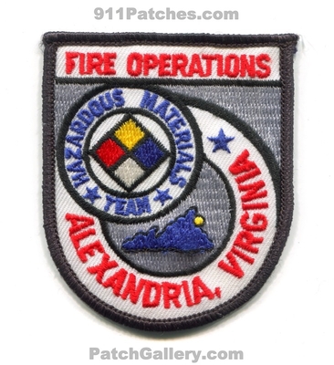Alexandria Fire Operations Hazardous Materials Team HazMat Patch (Virginia)
Scan By: PatchGallery.com
Keywords: department dept. haz-mat
