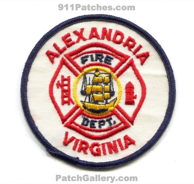 Alexandria Fire Department Patch (Virginia)
Scan By: PatchGallery.com
Keywords: dept.