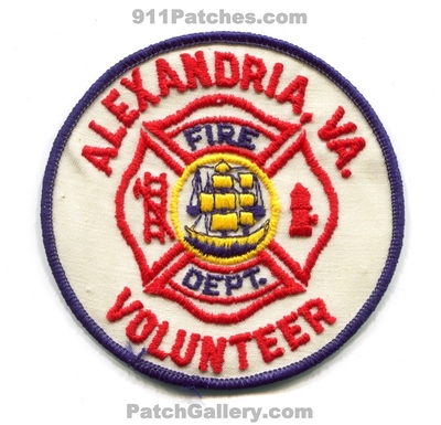 Alexandria Volunteer Fire Department Patch (Virginia)
Scan By: PatchGallery.com
Keywords: vol. dept.