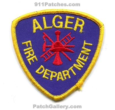 Alger Fire Department Patch (Washington)
Scan By: PatchGallery.com
Keywords: dept.