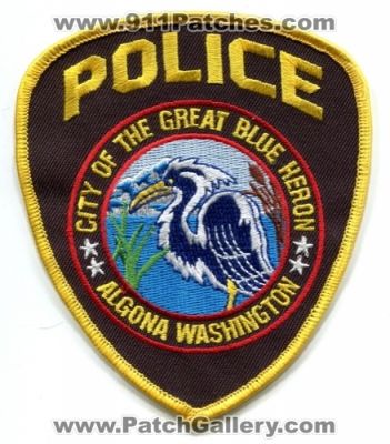 Algona Police Department (Washington)
Scan By: PatchGallery.com
Keywords: dept.