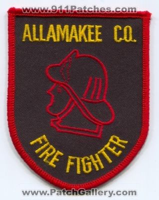 Allamakee County Fire Department Firefighter (Iowa)
Scan By: PatchGallery.com
Keywords: co. dept.