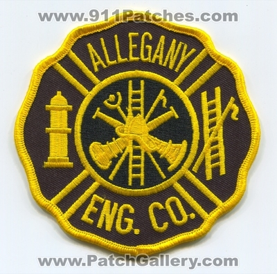 Allegany Engine Company Fire Department Patch (New York)
Scan By: PatchGallery.com
Keywords: eng. co. dept.