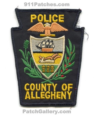 Allegheny County Police Department Patch (Pennsylvania)
Scan By: PatchGallery.com
Keywords: co. of dept.