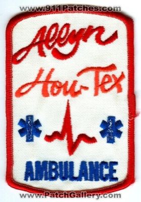 Allyn Ambulance (Texas)
Scan By: PatchGallery.com
Keywords: hou-tex houston ems