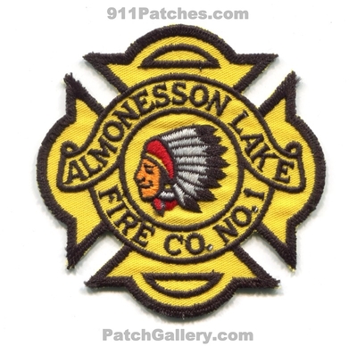 Almonesson Lake Fire Company Number 1 Patch (New Jersey)
Scan By: PatchGallery.com
Keywords: co. no. #1 department dept.