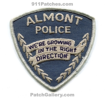 Almont Police Department Patch (Michigan)
Scan By: PatchGallery.com
Keywords: dept. were growing in the right direction