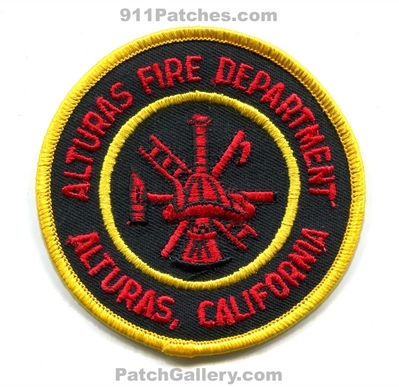 Alturas Fire Department Patch (California)
Scan By: PatchGallery.com
Keywords: dept.