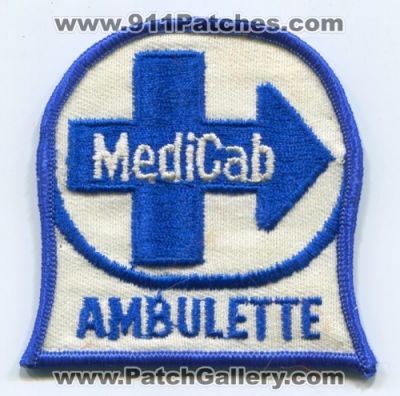 Ambulette MediCab EMS Patch (Ohio)
Scan By: PatchGallery.com
