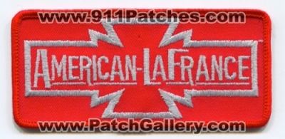 American LaFrance Fire Apparatus (South Carolina)
Scan By: PatchGallery.com
