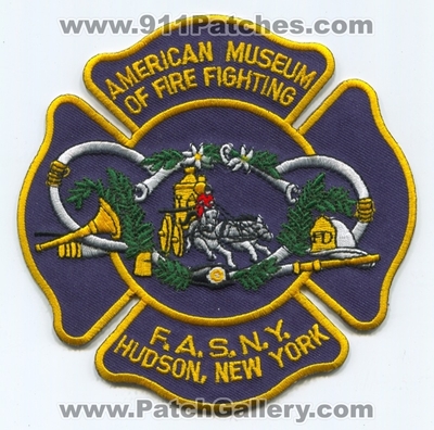 American Museum of Firefighting Patch (New York)
Scan By: PatchGallery.com
Keywords: fasny f.a.s.n.y. hudson fire department dept.