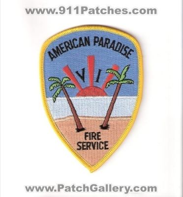 American Paradise Fire Service (Virgin Islands)
Thanks to Bob Brooks for this scan.
