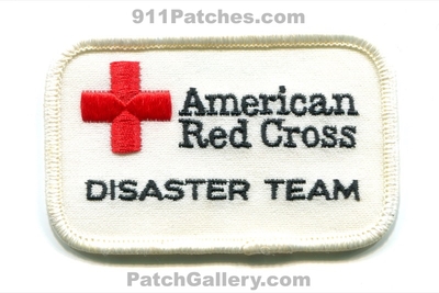 American Red Cross Disaster Team Patch (No State Affiliation)
Scan By: PatchGallery.com
