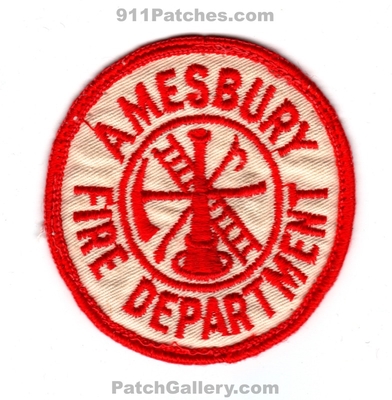 Amesbury Fire Department Patch (UNKNOWN STATE)
Scan By: PatchGallery.com
Keywords: dept.