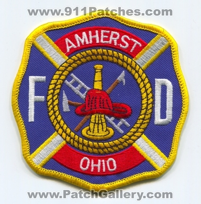 Amherst Fire Department Patch (Ohio)
Scan By: PatchGallery.com
Keywords: dept. fd