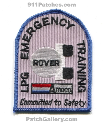 Amoco Rover LPG Emergency Training Patch (Illinois)
Scan By: PatchGallery.com
Keywords: oil gas petroleum fire hazmat haz-mat hazardous materials