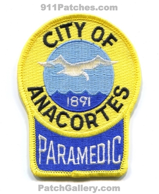 Anacortes Fire Department Paramedic Patch (Washington)
Scan By: PatchGallery.com
Keywords: city of dept. ems ambulance 1891