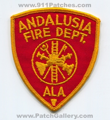 Andalusia Fire Department Patch (Alabama)
Scan By: PatchGallery.com
Keywords: dept.