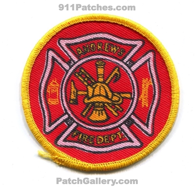 Andrews Fire Department Patch (Texas)
Scan By: PatchGallery.com
Keywords: dept.