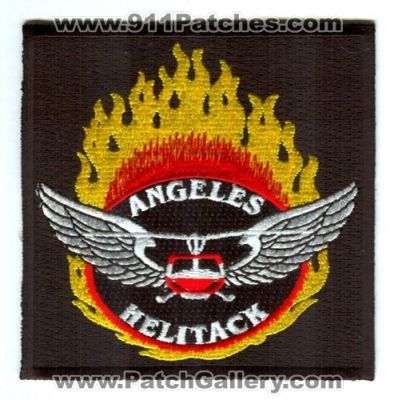 Angeles National Forest Helitack Helicopter Wildland Fire (California)
Scan By: PatchGallery.com
Keywords: wildfire forestry