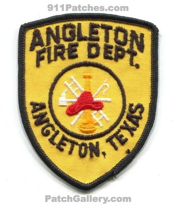 Angleton Fire Department Patch (Texas)
Scan By: PatchGallery.com
Keywords: dept.