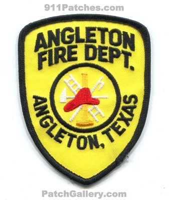 Angleton Fire Department Patch (Texas)
Scan By: PatchGallery.com
Keywords: dept.