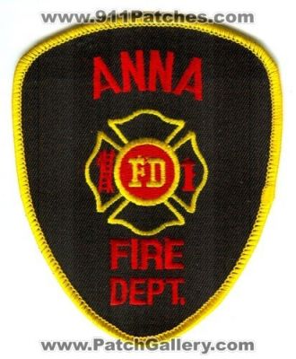 Anna Fire Department (UNKNOWN STATE) IL KY OH TX
Scan By: PatchGallery.com
Keywords: dept. fd