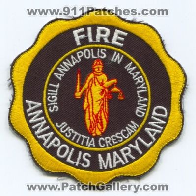 Annapolis Fire Department (Maryland)
Scan By: PatchGallery.com
Keywords: dept.