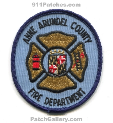 Anne Arundel County Fire Department Patch (Maryland)
Scan By: PatchGallery.com
Keywords: co. dept.