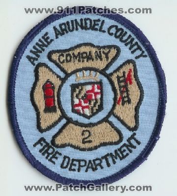 Anne Arundel County Fire Department Company 2 (Maryland)
Thanks to Mark C Barilovich for this scan.
