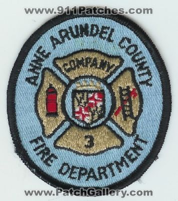 Anne Arundel County Fire Department Company 3 (Maryland)
Thanks to Mark C Barilovich for this scan.
