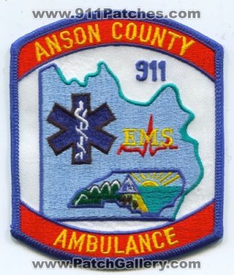 Anson County Ambulance (North Carolina)
Scan By: PatchGallery.com
Keywords: ems emt paramedic 911