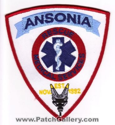 Ansonia Rescue Medical Services
Thanks to Michael J Barnes for this scan.
Keywords: connecticut ems