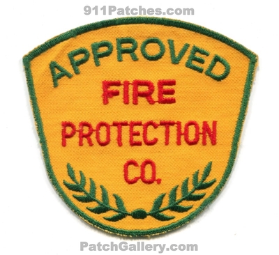 Approved Fire Protection Company Patch (New Jersey)
Scan By: PatchGallery.com
