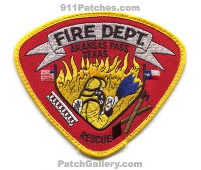 Aransas Pass Fire Rescue Department Patch (Texas)
Scan By: PatchGallery.com
Keywords: dept.